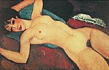Nude Canvas Paintings - Nude Sdraiato